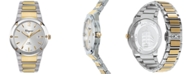 Salvatore Ferragamo Ferragamo Men's Swiss F-80 Classic Two-Tone Stainless Steel Bracelet Watch 41mm